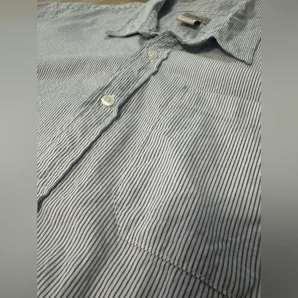 L.L. Bean Men's seersucker short sleeve - Picture 5 of 9